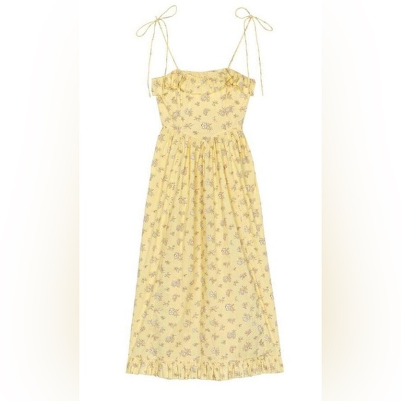 Doen Wendelin Dress in Sunshine Bouton De Rose XXL - Picture 3 of 6